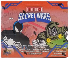 2024 Upper Deck Marvel Allegiance Secret Wars 1984 Hobby Box - IN STOCK! PLEASE CONTACT RETAIL STORE FOR PRICING